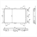 FO-RD ES-CORT AUTO RADIADOR TAPE 6TA004A